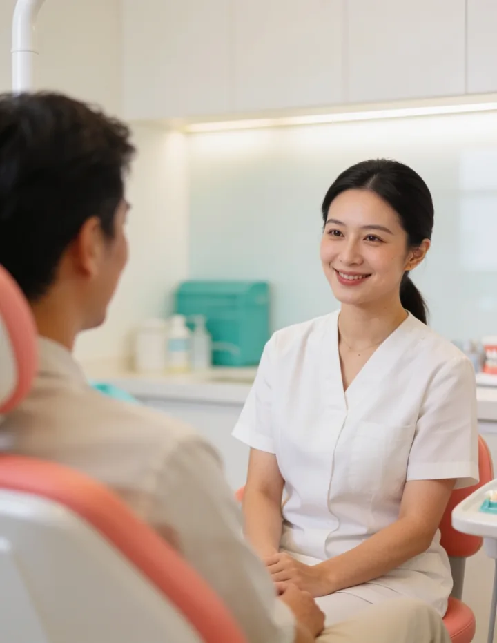 Praticienne à l'écoute d'une patiente en consultation